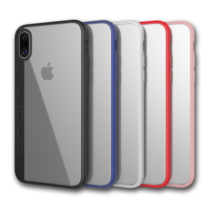 Coque rigide FLOVEME ultra-Clear contours Bumper antichoc Apple iPhone X