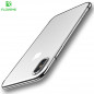Coque silicone gel FLOVEME 3D Plating contours métallisé Apple iPhone X/Xs
