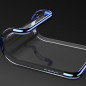 Coque silicone gel FLOVEME 3D Plating contours métallisé Apple iPhone X/Xs