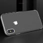 Coque silicone gel FLOVEME 3D Plating contours métallisé Apple iPhone X/Xs