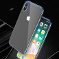 Coque silicone gel FLOVEME 3D Plating contours métallisé Apple iPhone X/Xs