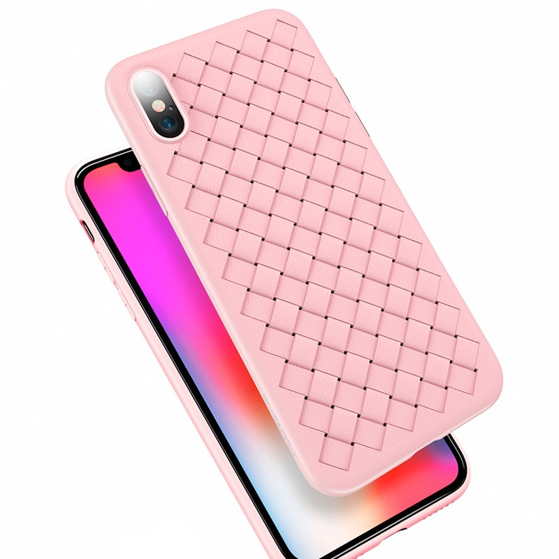 Coque silicone gel FLOVEME TRECCIA Series Apple iPhone X/Xs