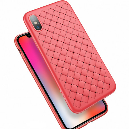 Coque silicone gel FLOVEME TRECCIA Series Apple iPhone X/XS