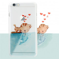 Coque rigide Cat-Fish-in-Love Apple iPhone 6/6S Plus