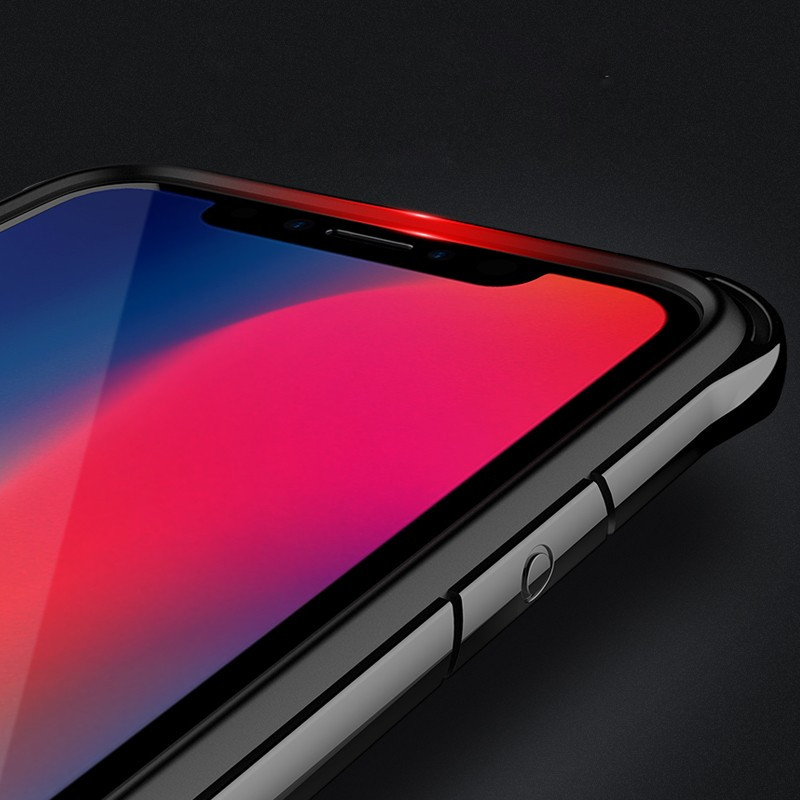 Coque rigide FLOVEME contours Bumper antichoc Apple iPhone X/Xs