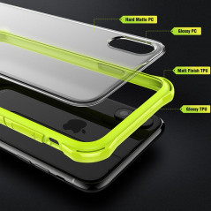 Coque rigide FLOVEME contours Bumper antichoc Apple iPhone X