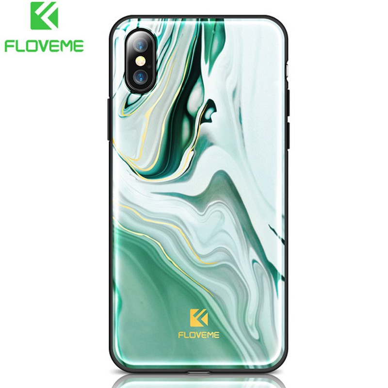 Coque rigide FLOVEME Agate Series Apple iPhone X/Xs