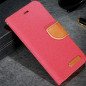 Etui folio CLOTH SKIN Apple iPhone 6/6S Rouge
