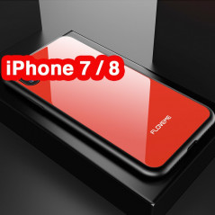 Coque rigide FLOVEME Vitros Series Apple iPhone 7/8 Rouge