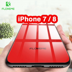 Coque rigide FLOVEME Vitros Series Apple iPhone 7/8 Rouge