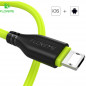 Câble USB 1m FLOVEME Reversible Lightning-MicroUSB