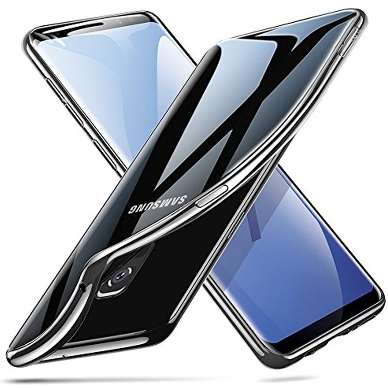 Coque silicone gel ESR 3D Plating contours métallisés Samsung Galaxy S9