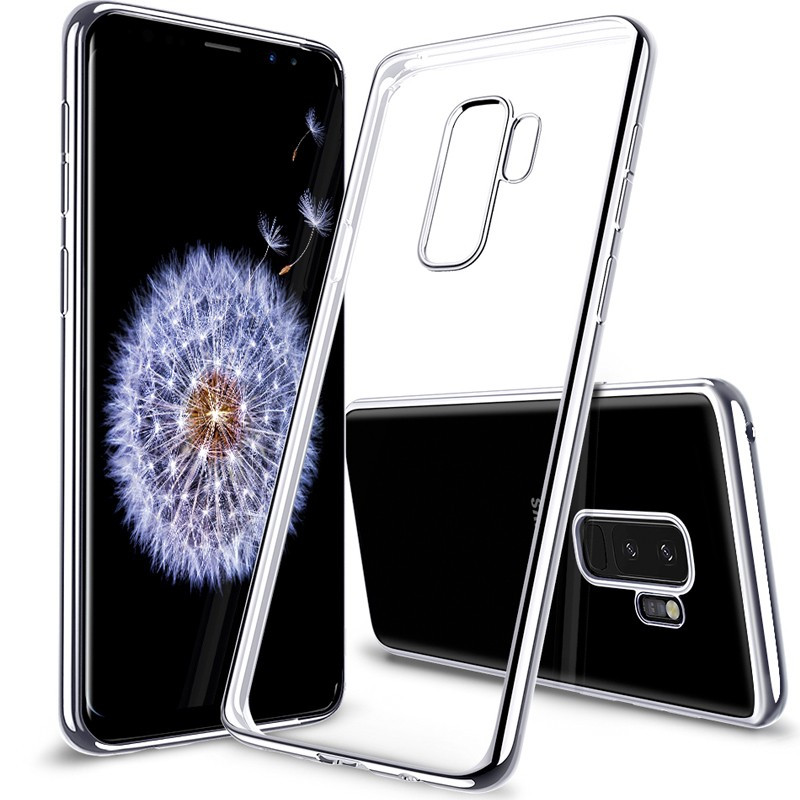 Coque silicone gel ESR 3D Plating contours métallisés Samsung Galaxy S9 Plus Coque silicone gel ESR 3D Plating contours métallisés Samsung Galaxy S9 Plus