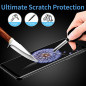 Protection écran verre trempé intégrale ESR avec contour Samsung Galaxy S9 Plus Noir