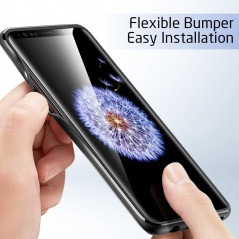 Coque rigide ESR ultra-Clear contours Bumper antichoc Samsung Galaxy S9 Noir