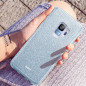 Coque rigide ESR pailletée étincelante Samsung Galaxy S9