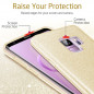 Coque rigide ESR pailletée étincelante Samsung Galaxy S9