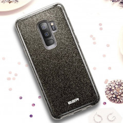 Coque rigide ESR pailletée étincelante Samsung Galaxy S9 Plus Noir