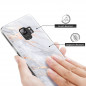 Coque silicone gel ESR Effet Marbré Samsung Galaxy S9