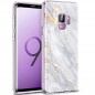 Coque silicone gel ESR Effet Marbré Samsung Galaxy S9