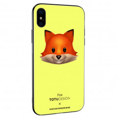 Coque rigide TOTUDesign Vitros Animoji Series Apple iPhone X Fox