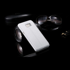 Etui folio Smart Answer Samsung Galaxy S6 Edge Plus Blanc