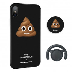 Coque rigide TOTUDesign Vitros Animoji Series Apple iPhone X Poop