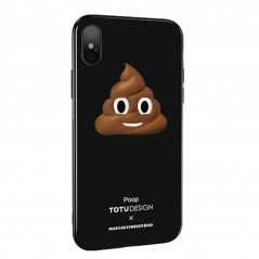 Coque rigide TOTUDesign Vitros Animoji Series Apple iPhone X Poop