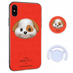 Coque rigide TOTUDesign Vitros Animoji Series Apple iPhone X Dog