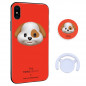 Coque rigide TOTUDesign Vitros Animoji Series Apple iPhone X/Xs Dog