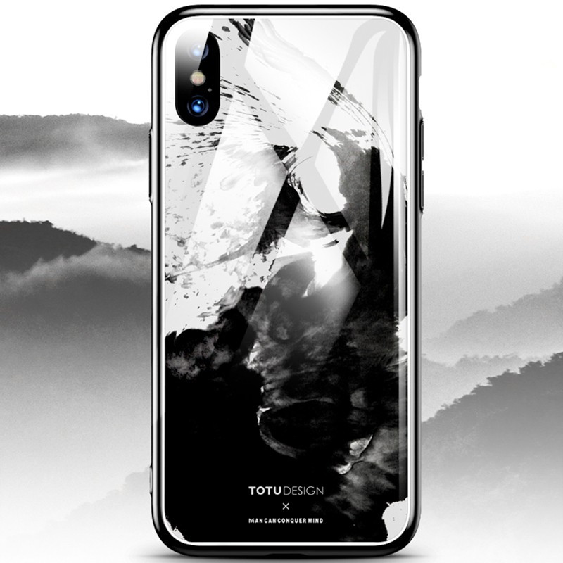 Coque rigide TOTUDesign Vitros ink Series Apple iPhone X/Xs Splash