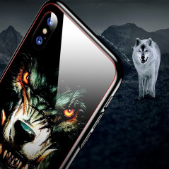 Coque rigide TOTUDesign Vitros Animals Series Apple iPhone X Loup