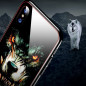 Coque rigide TOTUDesign Vitros Animals Series Apple iPhone X/Xs Loup