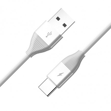 Câble USB Type-C 1mt TOTUDesign Fruitful Series Blanc