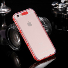 Coque Ultra-Clear Flash Calling Apple iPhone 6/6s Rouge