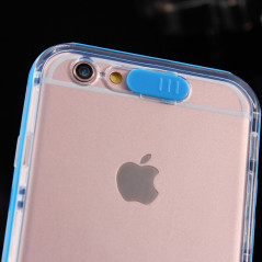Coque Ultra-Clear Flash Calling Apple iPhone 6/6s Plus Bleu