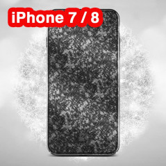 Coque rigide FLOVEME ICE CRACKING Series Apple iPhone 7/8 Noir