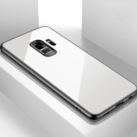 Coque rigide CAFELE Vitros Series Samsung Galaxy S9 Blanc
