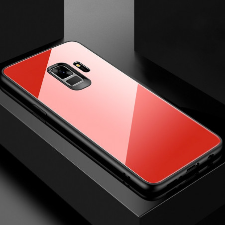 Coque rigide CAFELE Vitros Series Samsung Galaxy S9 - Rouge