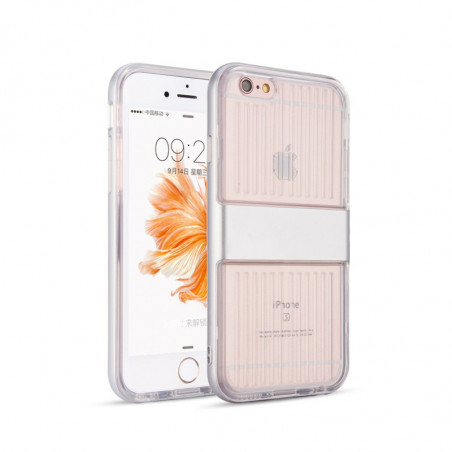 Coque LUGGAGE TRAVELLING Apple iPhone 6/6s Plus Blanc