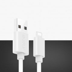 Câble Lightning 2mt RAXFLY W-2M-IP Blanc