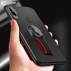 Coque rigide CAFELE Magnet Strap Series Apple iPhone X Noir