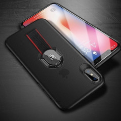 Coque rigide CAFELE Magnet Strap Series Apple iPhone X Noir