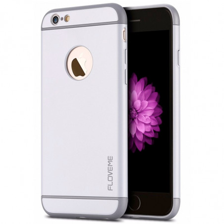 Coque FLOVEME SPRAY FROSTING Apple iPhone 6/6S Argent