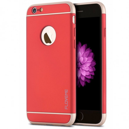 Coque FLOVEME SPRAY FROSTING Apple iPhone 6/6S - Rouge