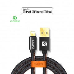 Pack Coque FLOVEME Hybride + Câble Lightning Apple iPhone 7/8 - Noir