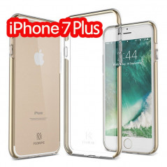 Coque FLOVEME Hybride avec contour renforcés Apple iPhone 7/8 Plus Or