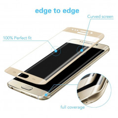 Protection écran verre trempé intégrale avec contour Samsung Galaxy S7 Edge