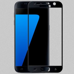 Protection écran verre trempé intégrale avec contour Samsung Galaxy S7 Noir