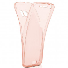 Coque Gel 360° Protection Samsung Galaxy S6 Edge Rose